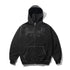 Cash Only Strip Zip-Thru Hood Zip - Washed Black - Streetart.fr