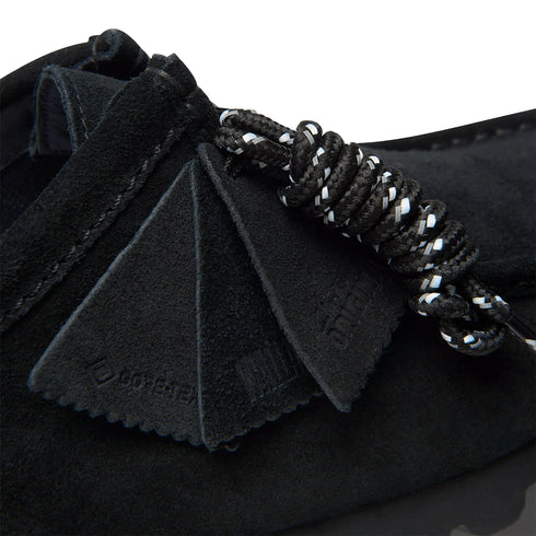 Clarks Original Wallabee Gore - Tex - Black Suede - Streetart.fr