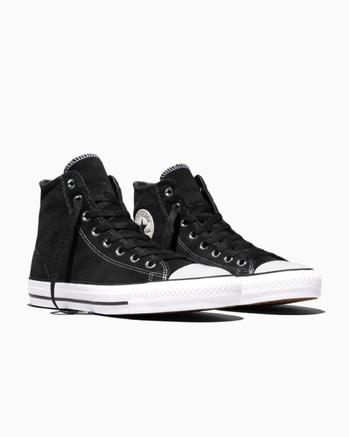 Converse Cons Ctas Pro - Hi Black / Black / White - Streetart.fr