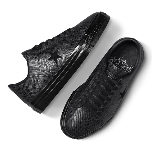 Converse Cons One Star Pro Jamie Platt - Black / Black / White - Streetart.fr