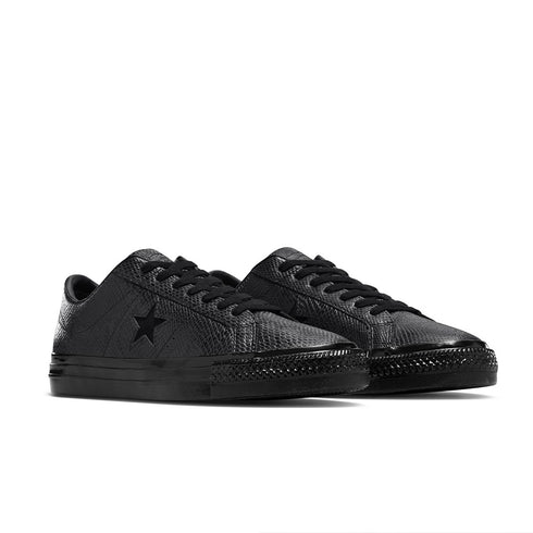 Converse Cons One Star Pro Jamie Platt - Black / Black / White - Streetart.fr