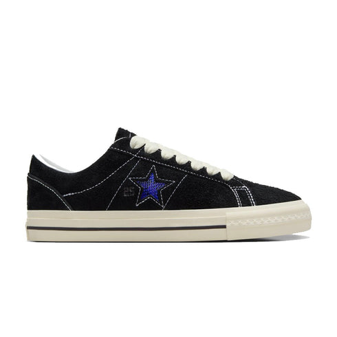 Converse Cons X Quartersnacks One Star Pro Ox - Black / Egret / Hyper Blue - Streetart.fr
