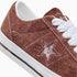 Converse Cons X Quartersnacks One Star Pro Ox - Dark Clove / White - Streetart.fr