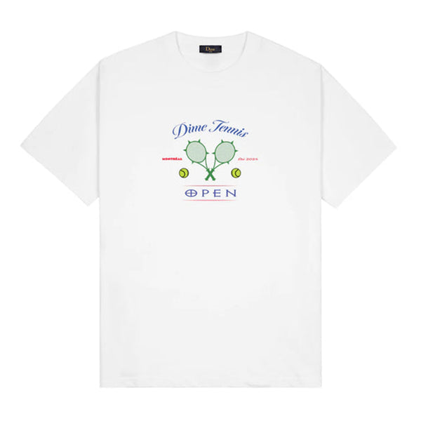 Dime Court - White — t-shirt