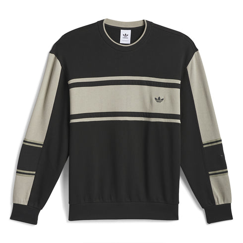 Adidas Crew Sweater Core Black / Putty Beige