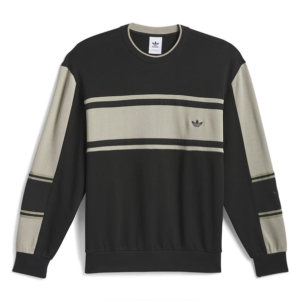 Adidas Crew Sweater Core Black / Putty Beige