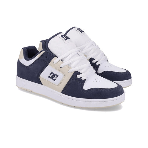 Dc Manteca 4 S - Navy / Off White / White - Streetart.fr