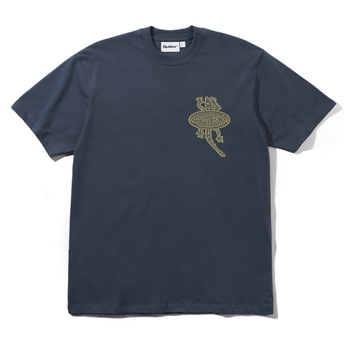 Butter Wipeout T-Shirt - Denim