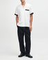 Deus Hisssterical Bowling Shirt - Vintage White - Streetart.fr