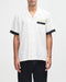 Deus Hisssterical Bowling Shirt - Vintage White - Streetart.fr