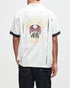 Deus Hisssterical Bowling Shirt - Vintage White - Streetart.fr