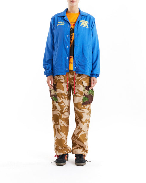 Deus In Rotation Coach Jacket - Baleine Blue - Streetart.fr