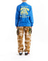 Deus In Rotation Coach Jacket - Baleine Blue - Streetart.fr