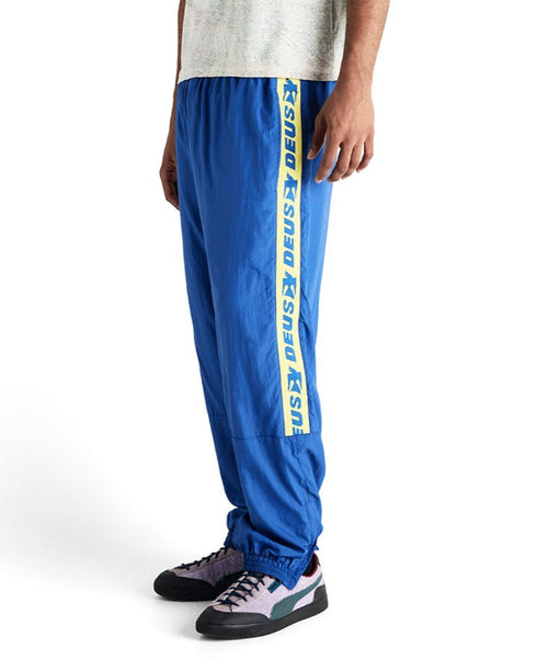 Deus In Rotation Trackpant - Baleine Blue - Streetart.fr
