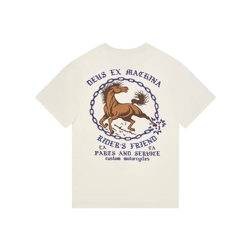 Deus Unchained T-Shirt - Vintage White - Streetart.fr