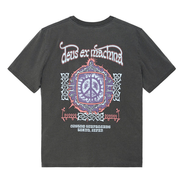 Deus Virtual Insanity T-Shirt - Anthracite - Streetart.fr