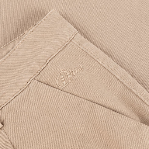 Dime Baggy Chino Pant Pantalon - Light Khaki - Streetart.fr