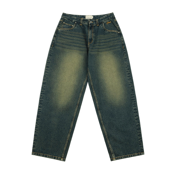 Dime Baggy Denim Pant Pantalon - Sandblasted Pine - Streetart.fr