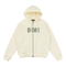 Dime Block Zip Hoodie - Antique White - Streetart.fr