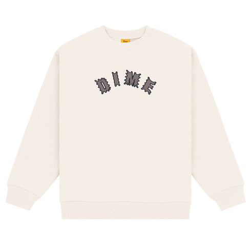 Dime Chopper Crewneck Sweatshirt - Natural - Streetart.fr