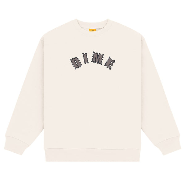 Dime Chopper Crewneck Sweatshirt - Natural - Streetart.fr