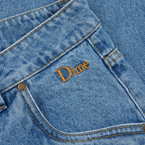 Dime Classic Baggy Denim Pant - Indigo Washed - Streetart.fr