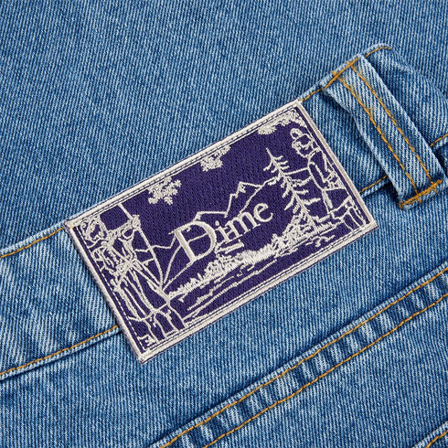 Dime Classic Baggy Denim Pant - Indigo Washed - Streetart.fr