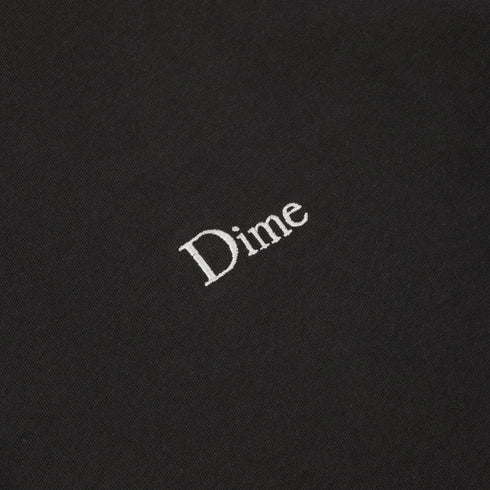 Dime Classic Logo Zip Hoodie - Pirate Black - Streetart.fr