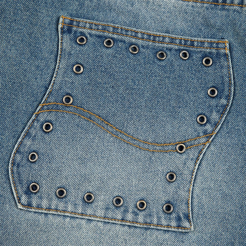 Dime Classic Relaxed Denim Pant - Sandblasted Indigo - Streetart.fr