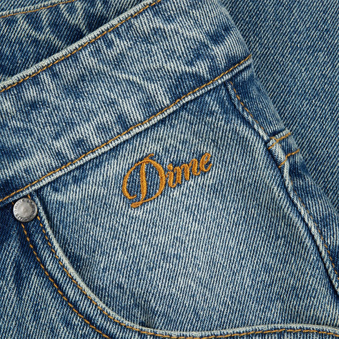 Dime Classic Relaxed Denim Pant - Sandblasted Indigo - Streetart.fr