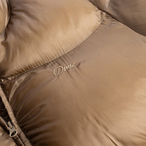 Dime Classic Riptsop Puffer Jacket - Gold - Streetart.fr