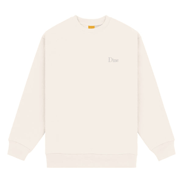 Dime Classic Small Logo Crewneck - Natural - Streetart.fr