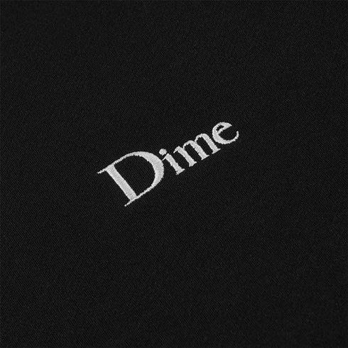 Dime Classic Small Logo Crewneck Sweatshirt - Black - Streetart.fr
