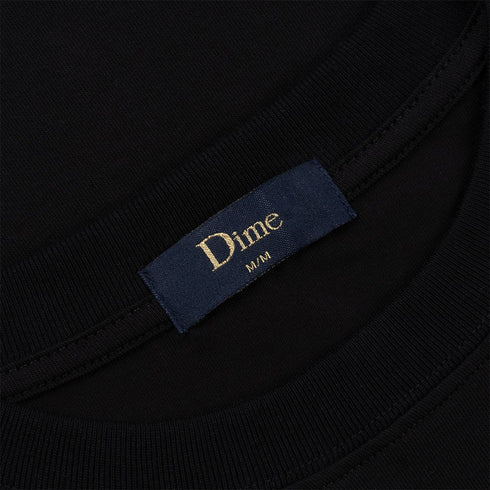 Dime Classic Small Logo Crewneck Sweatshirt - Black - Streetart.fr