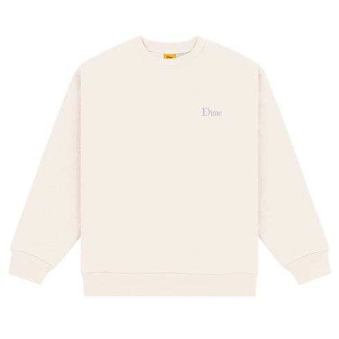 Dime Classic Small Logo Crewneck Sweatshirt - Natural - Streetart.fr