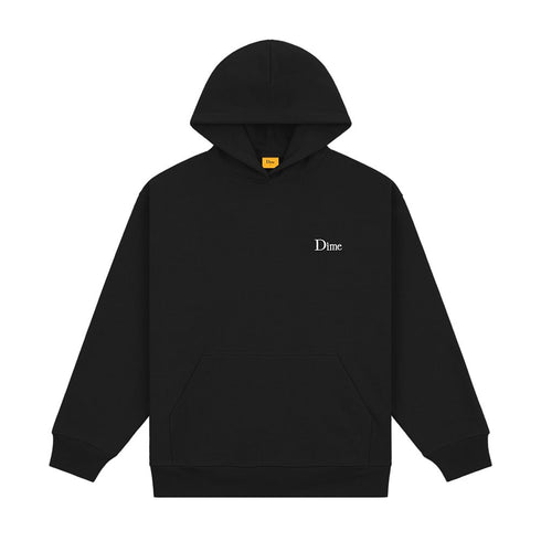 Dime Classic Small Logo Hoodie Sweat A Capuche - Black - Streetart.fr