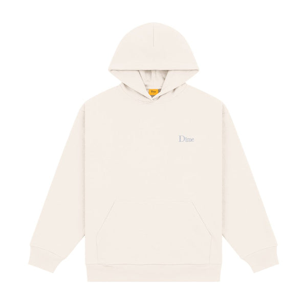 Dime Classic Small Logo Hoodie Sweat A Capuche - Natural - Streetart.fr