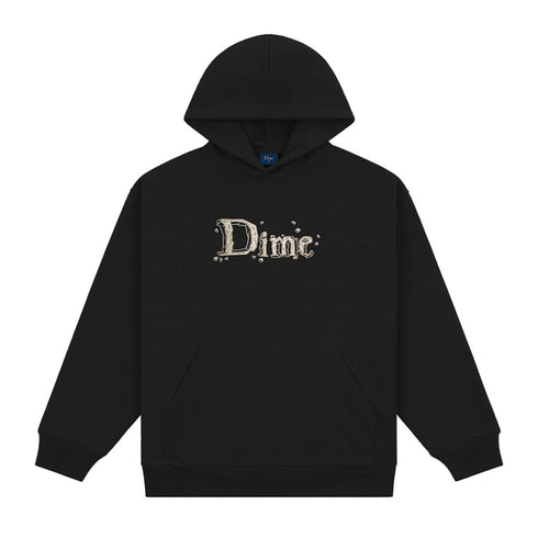 Dime Classic Stone Hoodie Sweat A Capuche - Black - Streetart.fr