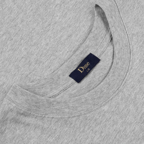Dime Classic Stone T-Shirt - Heather Gray - Streetart.fr