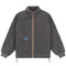 Dime Coverstich Sherpa Fleece Jacket - Charcoal - Streetart.fr