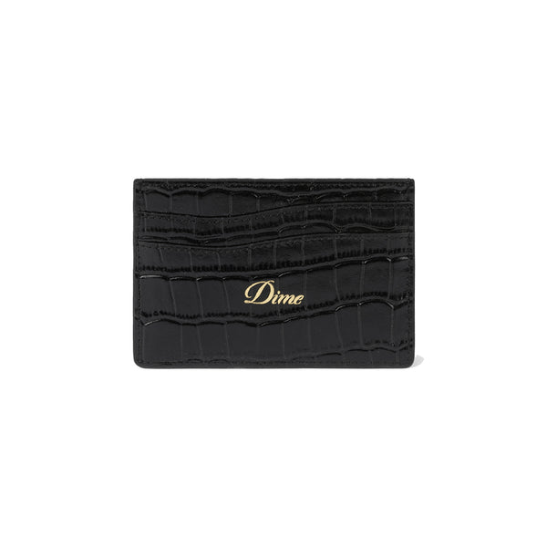 Dime Croc Card Holder - Black - Streetart.fr