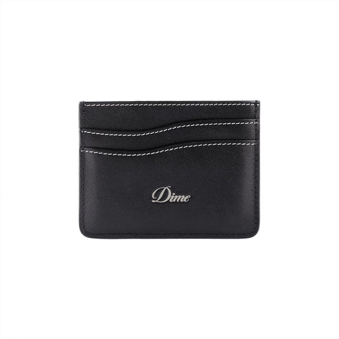Dime Crusive Cardholder - Black Leather - Streetart.fr
