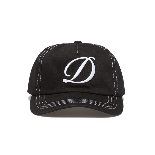 Dime Cursive Denim Worker Cap - Black Washed — casquette
