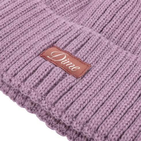 Dime Cursive Fold Beanie Bonnet - Pink Lilac - Streetart.fr