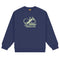 Dime Cursive Power Crewneck Sweatshirt - Night Blue - Streetart.fr