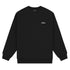 Dime Cursive Small Logo Crewneck Sweatshirt - Black - Streetart.fr