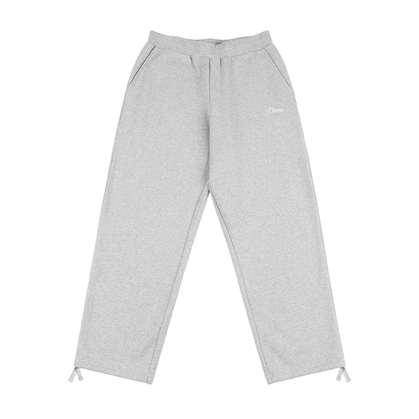 Dime Cursive Small Logo Sweatpants Pantalon - Heather Gray - Streetart.fr