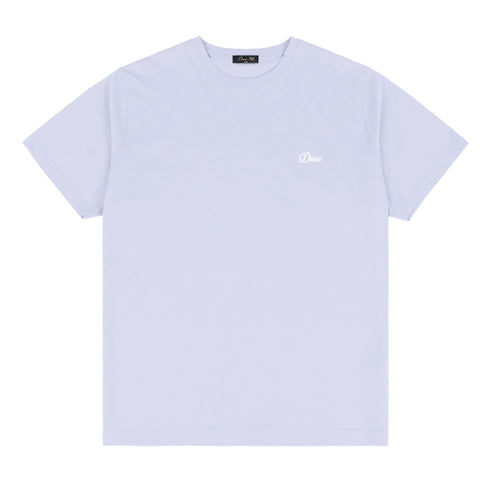 Dime Cursive Small Logo T-shirt - Gray Lavender - Streetart.fr