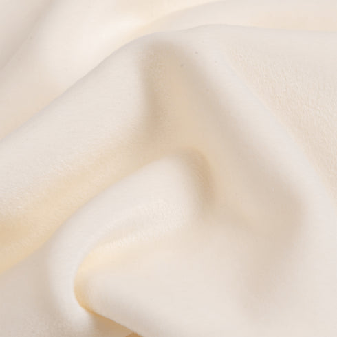 Dime Cursive Velvet Crewneck Sweatshirt - Ivory - Streetart.fr