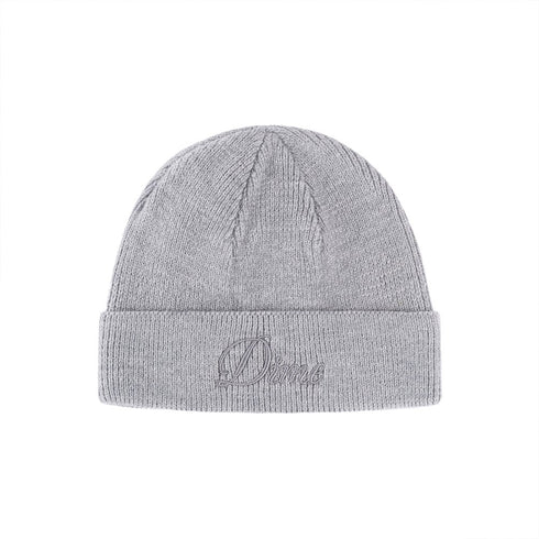 Dime Cursive Woold Fold Beanie Bonnet - Heather Gray - Streetart.fr
